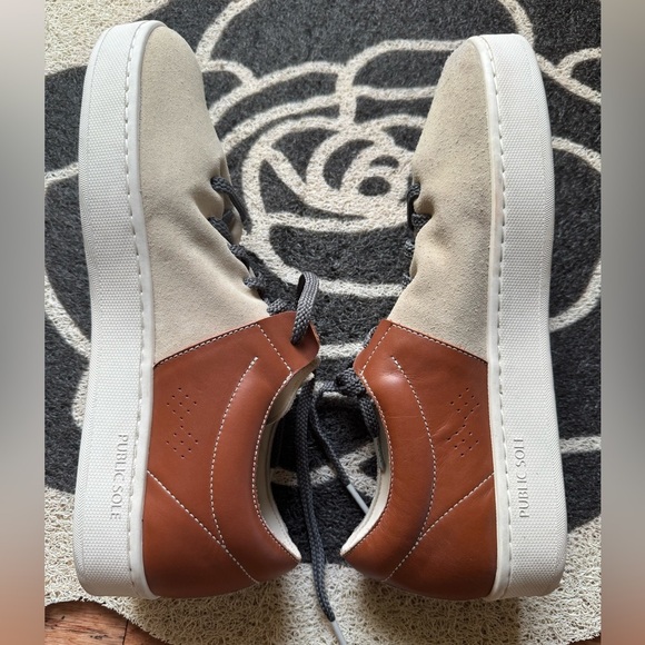 Public Sole Men's Tan and Brown Casual Shoes Sample - Picture 5 of 5